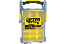 Пластиковый органайзер Stayer ROCKET-15 2-38031