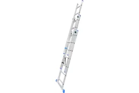 Алюминиевая трехсекционная лестница LadderBel 7 ступеней LS307