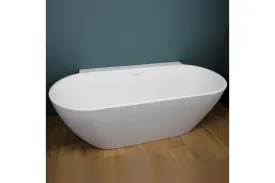 Пристенная акриловая ванна Teymi Aina 170x80x56, белая матовая T130119