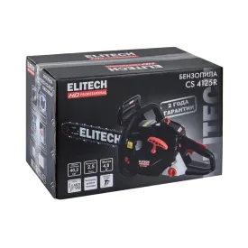 Цепная пила бензиновая Elitech CS 4125R (E1611.005.00)