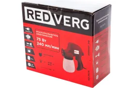 Электрический краскораспылитель REDVERG RD-PS75