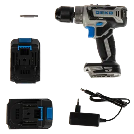 Дрель-шуруповерт аккумуляторная Deko ZKCD20V PRO