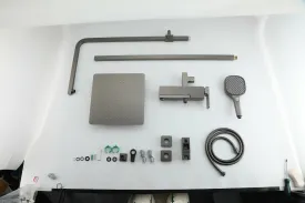 Душевая система с тропическим душем Gappo G2417-9
