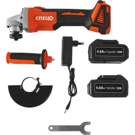 УШМ аккумуляторная бесщеточная Спец БШУ-125-18ЛИ/Б