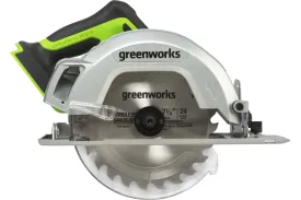 Аккумуляторная циркулярная пила GreenWorks GD24CS