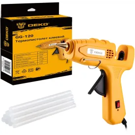 Пистолет клеевой Deko GG-120 084-1092