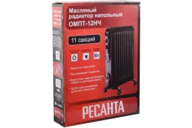 Масляный радиатор Ресанта ОМПТ-12НЧ