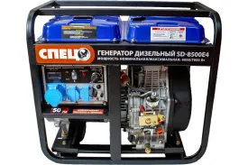 Дизельный генератор СПЕЦ SD-8500E4