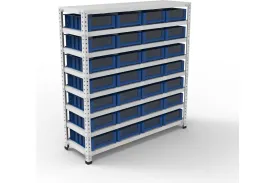 Стеллаж с ящиками IRONMEBEL Optimus-box M-С10SK3209