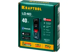 Лазерный дальномер KRAFTOOL LD-40