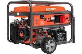 Бензиновый трехфазный генератор Gigant GGL-8000Е-3