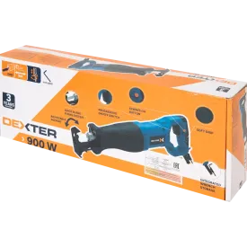 Пила сабельная сетевая Dexter 900RPS2-200.5