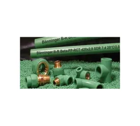 Труба PP-R CT Banninger полипропиленовая зеленая 2 м PN20 - 20x2,8 мм 7112064012