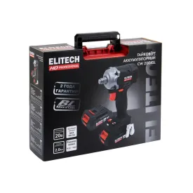 Гайковерт аккумуляторный Elitech HD CW 2004SL