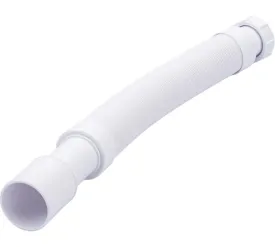 Гофрированная труба McAlpine раздвижная, L460-1000 х 50 мм, вход 1 1/2", В, выход D=40/50 мм MRMF2