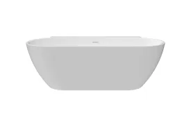 Пристенная акриловая ванна Teymi Aina 170x80x56, белая матовая T130119