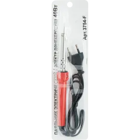 Паяльник электрический 3754-F, пластиковая рукоятка, 40 Вт