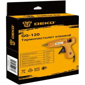 Пистолет клеевой Deko GG-120 084-1092