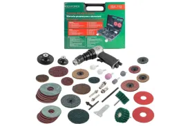 Пневмодрель с комлектом аксессуаров Rockforce RF-SM-710