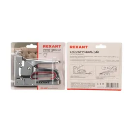 Степлер мебельный металлический Rexant 12-5402