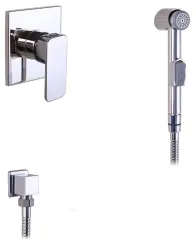Смеситель встроенный с гигиеническим душем Timo Selene 2089/00SM хром