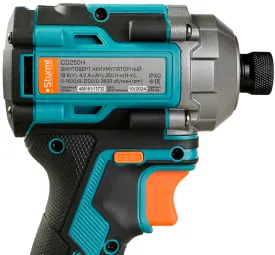 Винтоверт ударный Sturm! бесщёточный CD250H
