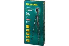 Лазерный линейный нивелир KRAFTOOL CL 20 34700-3