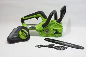 Цепная аккумуляторная пила GreenWorks G24CS25