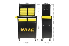 Инструментальная тележка WMC TOOLS WMC-257