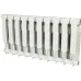 Биметаллический радиатор ROMMER Profi BM 350 BI350-80-80-130 10 секций