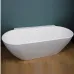 Пристенная акриловая ванна Teymi Aina 170x80x56, белая матовая T130119