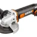 Аккумуляторная угловая шлифмашина WORX кейс WX800