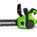 Цепная аккумуляторная пила GreenWorks GD24CS30