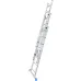 Алюминиевая трехсекционная лестница LadderBel 7 ступеней LS307