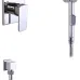 Смеситель встроенный с гигиеническим душем Timo Selene 2089/00SM хром