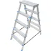 Алюминиевая двухсторонняя стремянка LadderBel STR2-AL-5