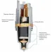 Вибрационный насос UNIPUMP Бавленец-М БВ 0,12-40-У5, 25м, верхний забор 16500